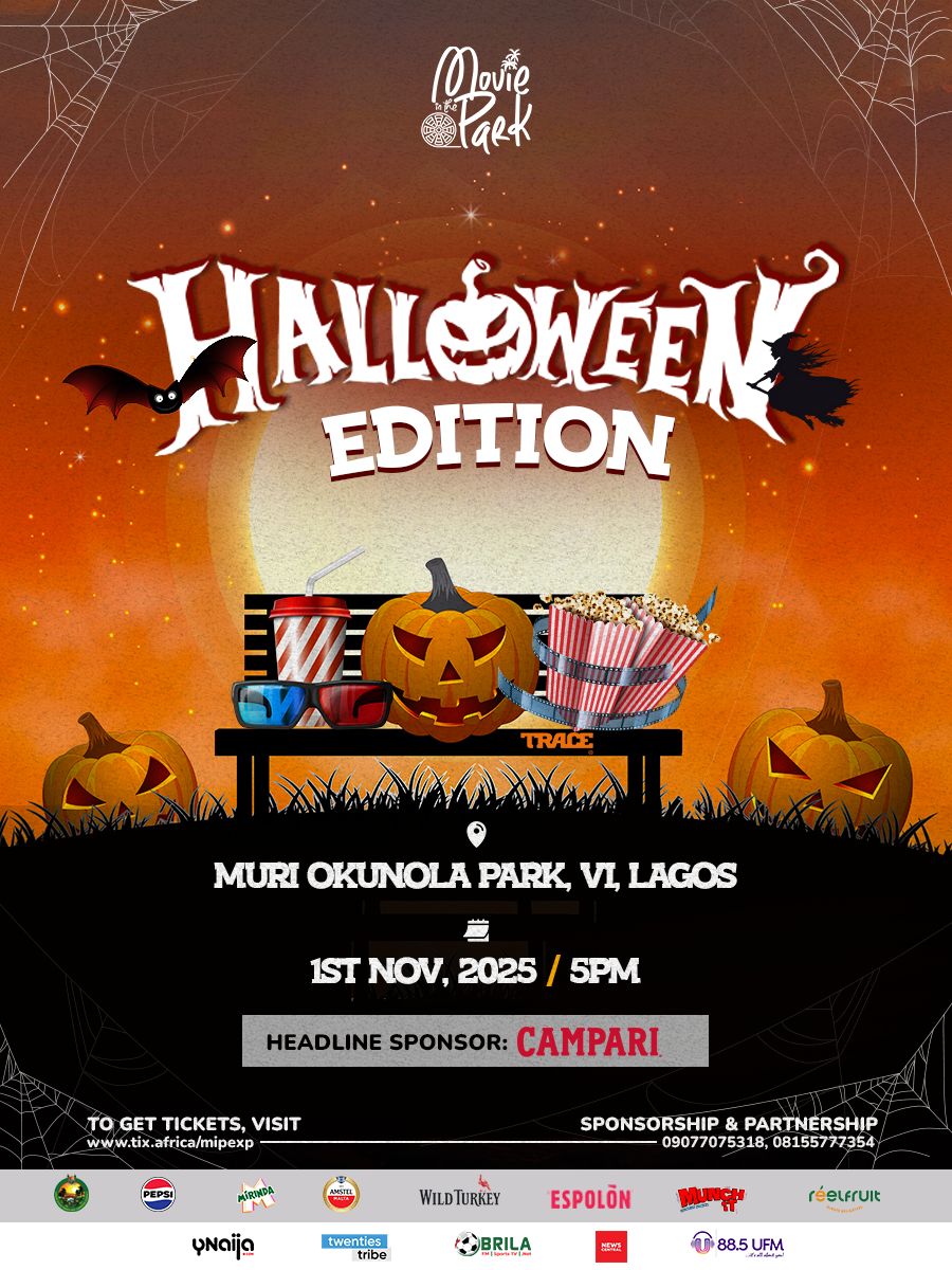 MOVIE IN THE PARK EXPERIENCE RETURNS WITH A SPOOK-TACULAR HALLOWEEN EDITION IN LAGOS